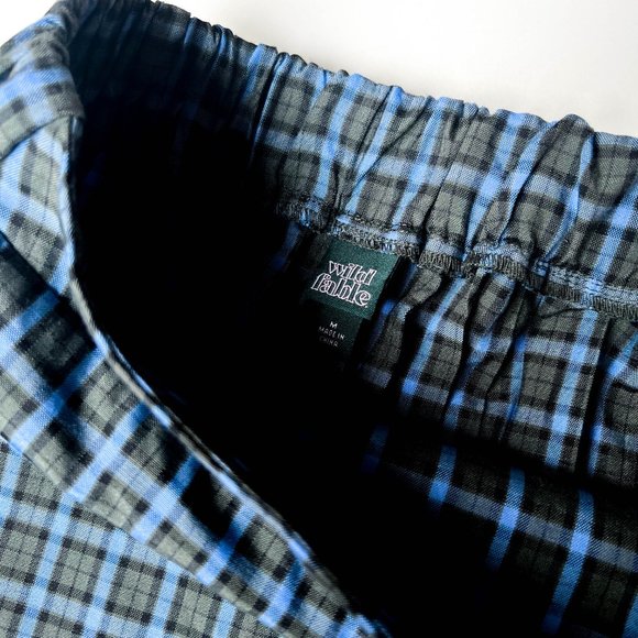 target pleated wrap mini skirt w/buckle detail & elastic waist size M - Picture 8 of 8